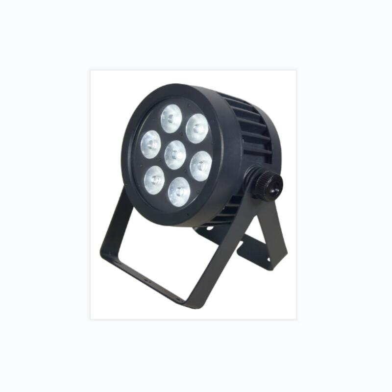 TDC305 IP65 PAR-7 RGBWAUV DMX IR